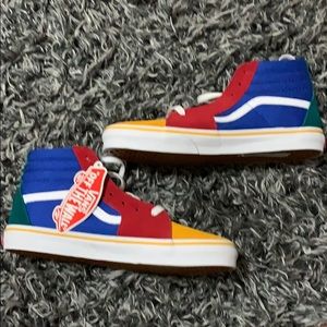 Brand new high top rainbow vans